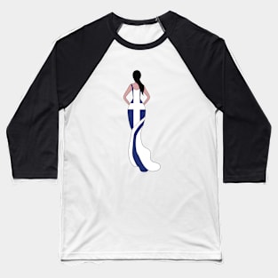 Greece Woman Baseball T-Shirt